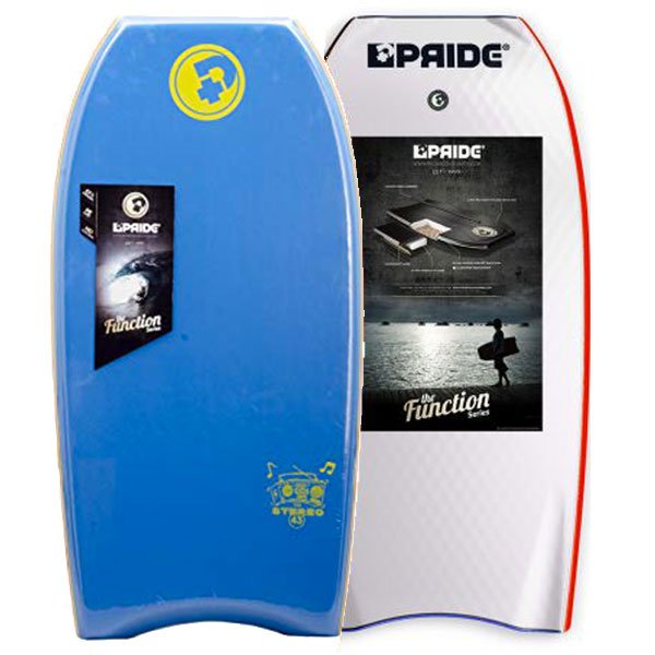 Pride Board de Bodyboard Stereo PE HD - Aqua Blue - 38" Profil
