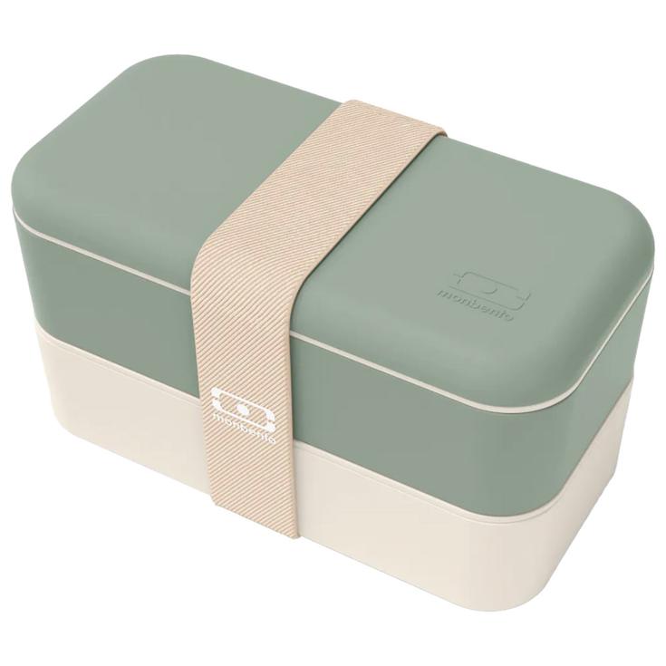 monbento Boîte Alimentaire Original 1L Green Natural Présentation