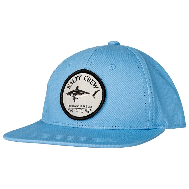 Salty Crew Casquettes Bruce Boys 6 Panel Marine Blue Présentation