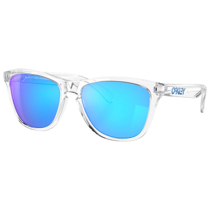 Oakley Lunettes de soleil Frogskins Crystal Clear Prizm Sapphire Iridium Présentation