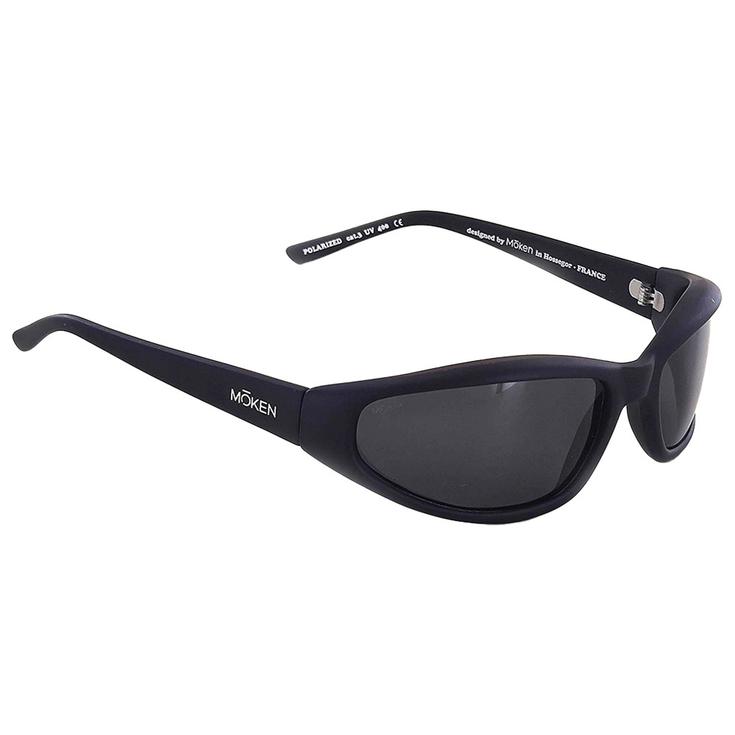 Moken Vision Lunettes de soleil Kutbak Black Grey Polarized Présentation