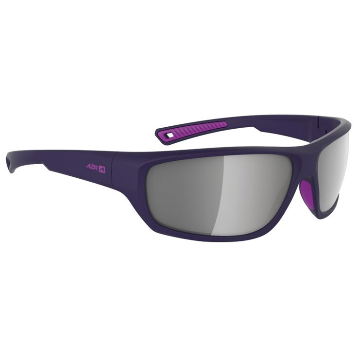 AZR Lunettes de soleil Fly Mat Fuschia Gris Miroir Présentation