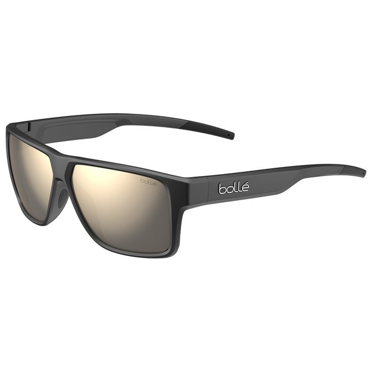 Bollé Lunettes de soleil Temper Black Matte TNS Gold Présentation