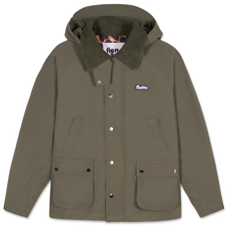 Flotte Blouson Street Archives Kaki New Léopard Présentation