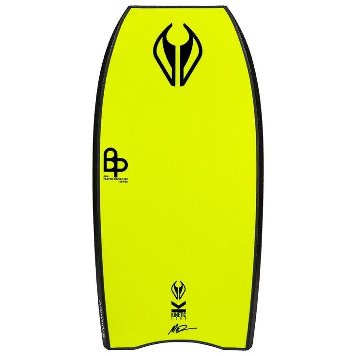 Nmd Board de Bodyboard Ben Player Spec PP Fluro Yellow Présentation