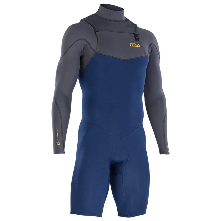Ion Shorty Element 2/2 Shorty Ls Front Zip Indigo Dawn Présentation