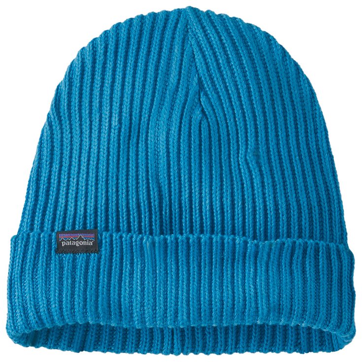 Patagonia Bonnet Fishermans Rolled Beanie Blue Bird Présentation