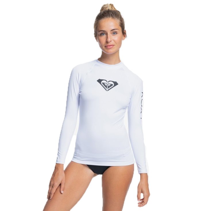 Roxy Top Manches Longues Top Lycra Roxy Whole Hearted LS 