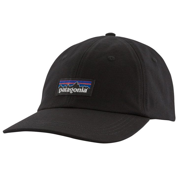 Patagonia Casquettes P-6 Label Trad Cap Black Présentation