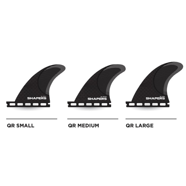 Shapers Ailerons Surf Quad Rear Carbonstealth Présentation