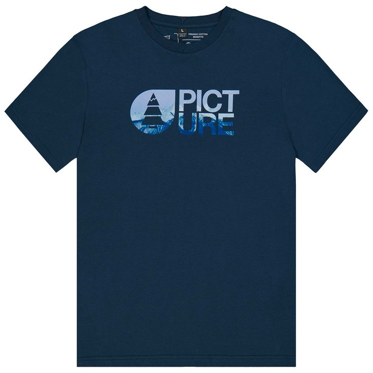 Picture Tee-shirt Basement Natamo Dark Blue Présentation