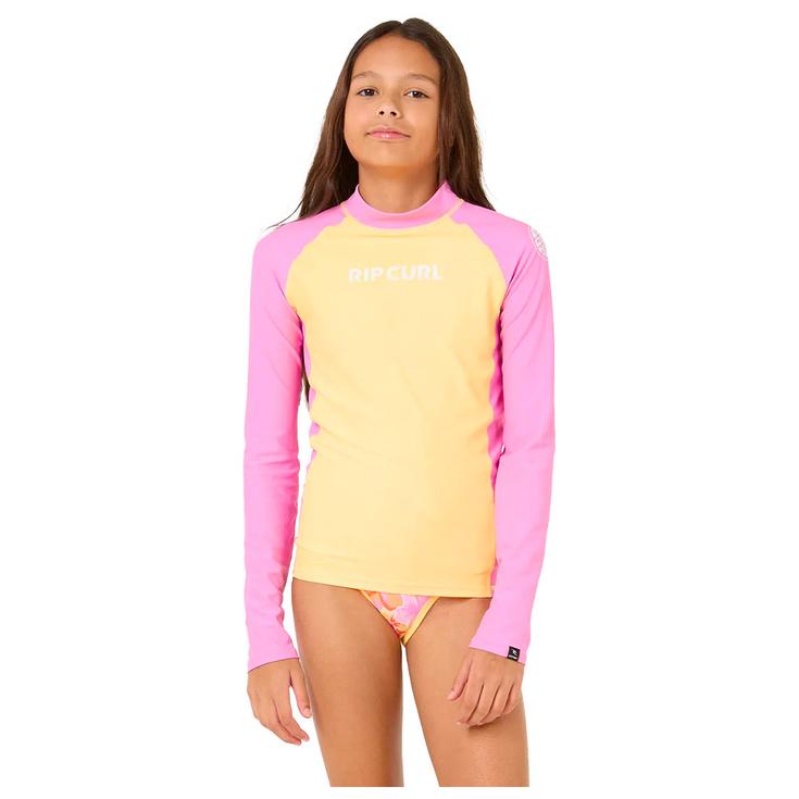 Rip Curl Top Manches Longues Classic Surf LS Mango Présentation