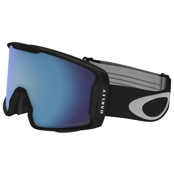 Oakley Masque de Ski Line Miner Matte Black Prizm Sapphire Iridium Présentation