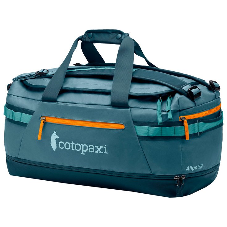 Cotopaxi Duffel Allpa 50L Duffel Bag Blue Spru Spruce/ Abyss Présentation