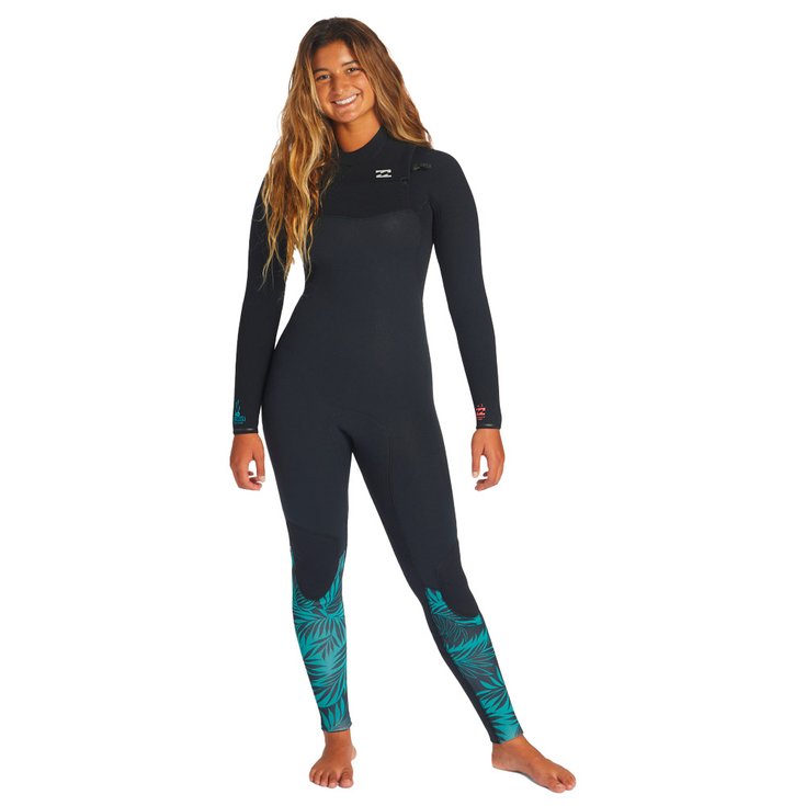 Billabong Combinaison Intégrale Furnace Comp 5/4 Front Zip Présentation