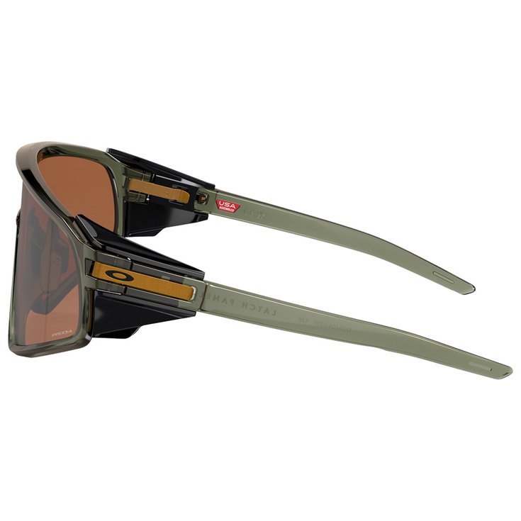 Oakley Lunettes de soleil Latch Panel Olive Ink Prizm Tungsten Profil