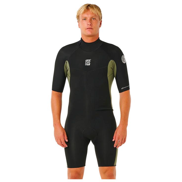 Rip Curl Shorty Dawn Patrol Back zip 2/2 Deep Cactus 