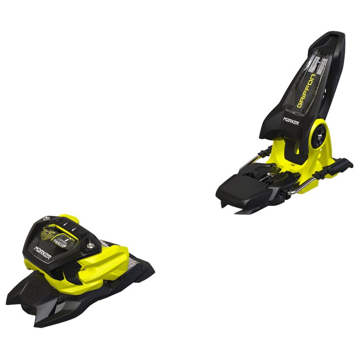 Marker Fix Ski Griffon 13 90mm Black Yellow Présentation