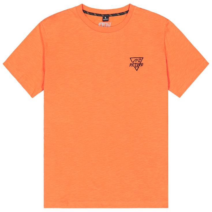 Picture Tee-shirt Adak Tee Shirt Dusty Orange Présentation