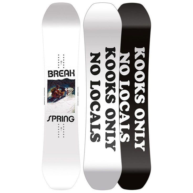 Capita Planche Snowboard Spring Break Powder Twin Profil