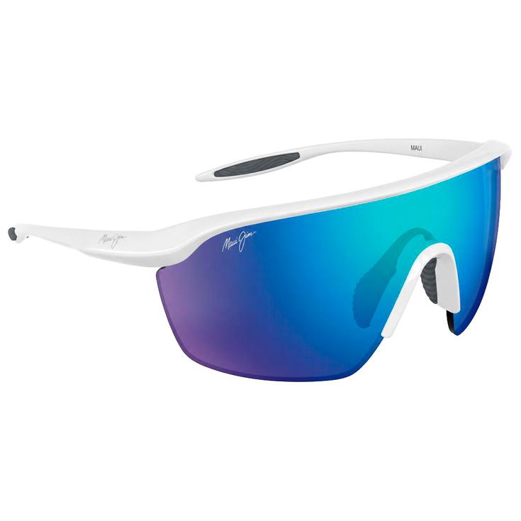 Maui Jim Lunettes de soleil Miona White Maui Next Polarized Blue Hawaï Présentation