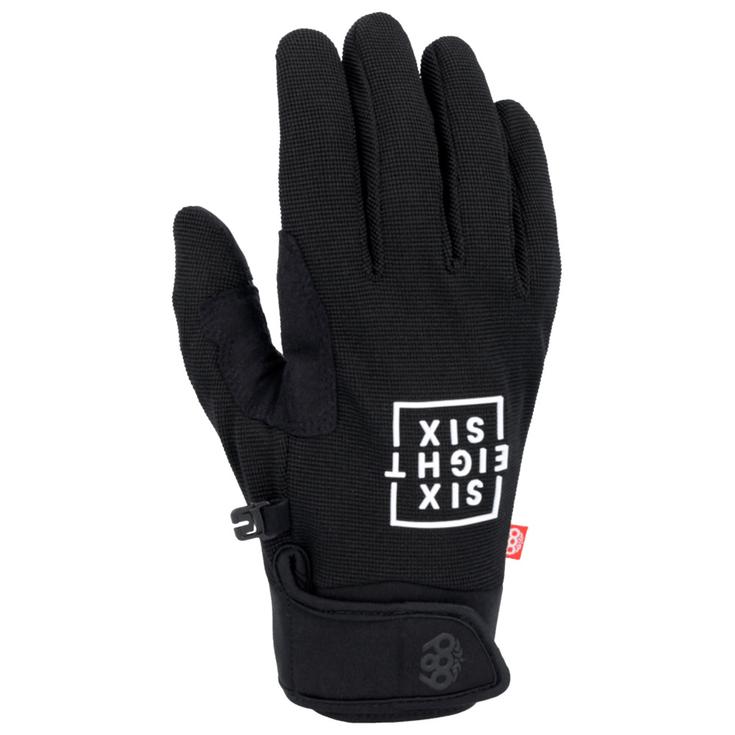 686 Gant Outlaw Pipe Glove Black Présentation