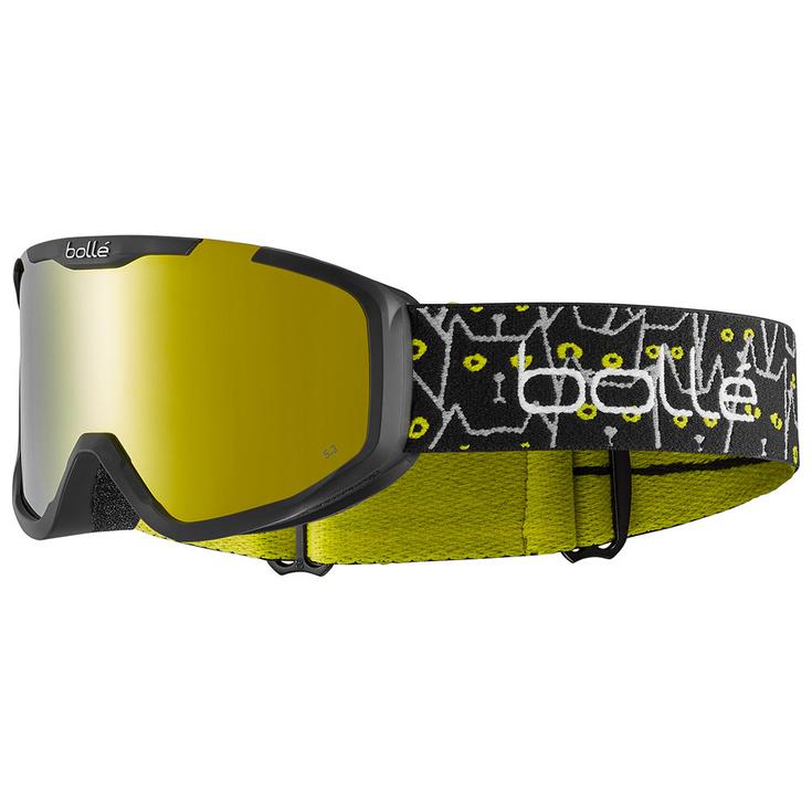 Bollé Masque de Ski Rocket Plus Black Cats Matte Sunshine Présentation