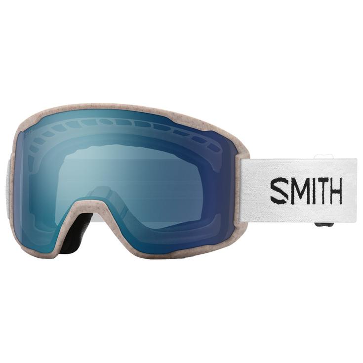 Smith Masque de Ski Preview Raw Htgt Undyed Chromapop Everyday Blue Mirror Présentation