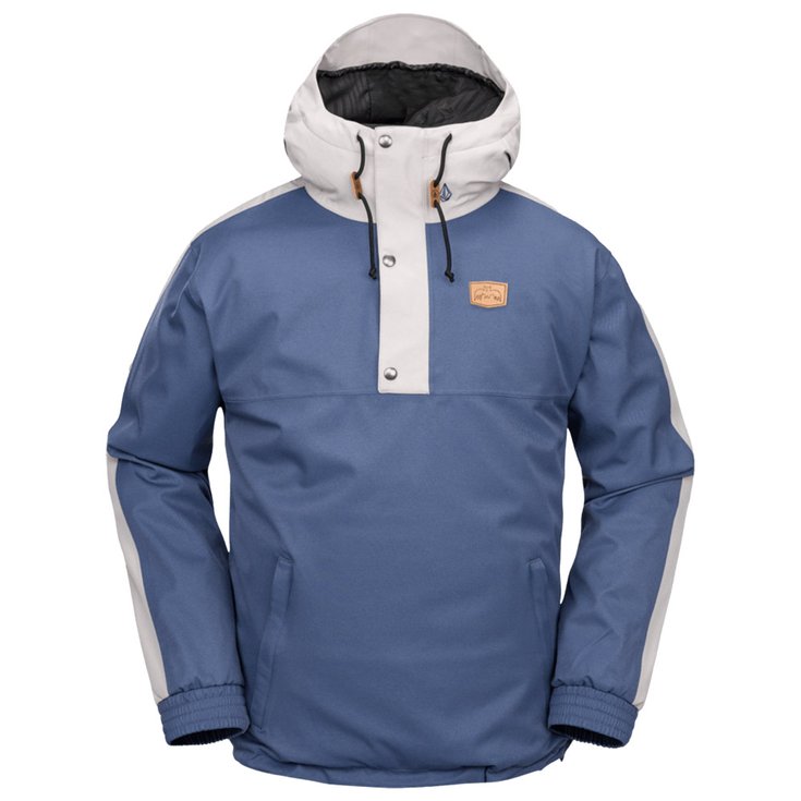 Volcom Blouson Ski Longo 20K Pullover Indigo Présentation