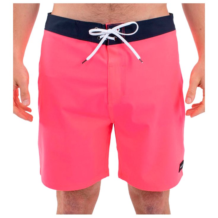 Hurley Boardshort Phntm Eco Oao Solid 18 Neon Pink Présentation