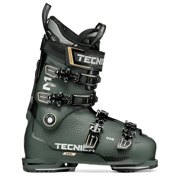 Tecnica Chaussures de Ski Mach1 Hv 120 Td Dark Progressive green Côté