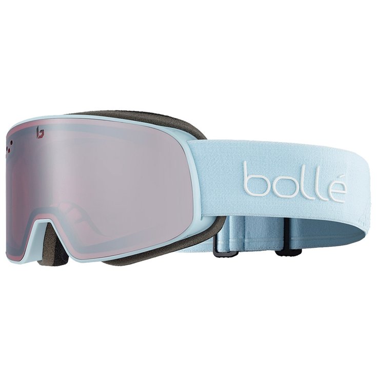 Bollé Masque de Ski Nevada Small Powder Blue Matte Vermillon Gun Présentation