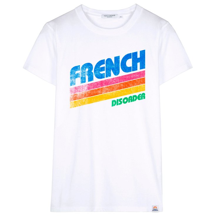 French Disorder Tee-shirt Alex Retro White Présentation