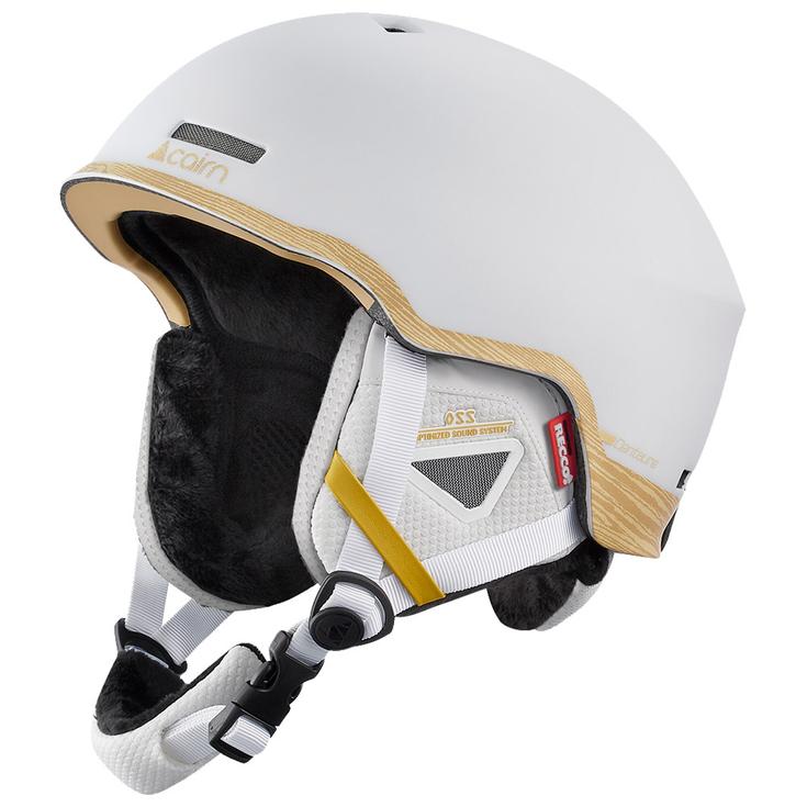 Cairn Casque Centaure Rescue White Wood Présentation