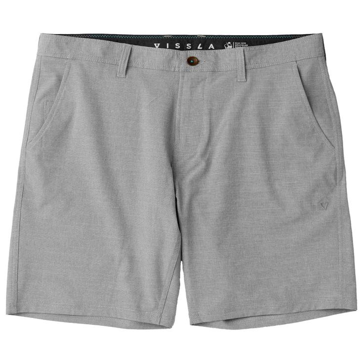 Vissla Short Fin Box Hybrid 19.5" Graphite Présentation