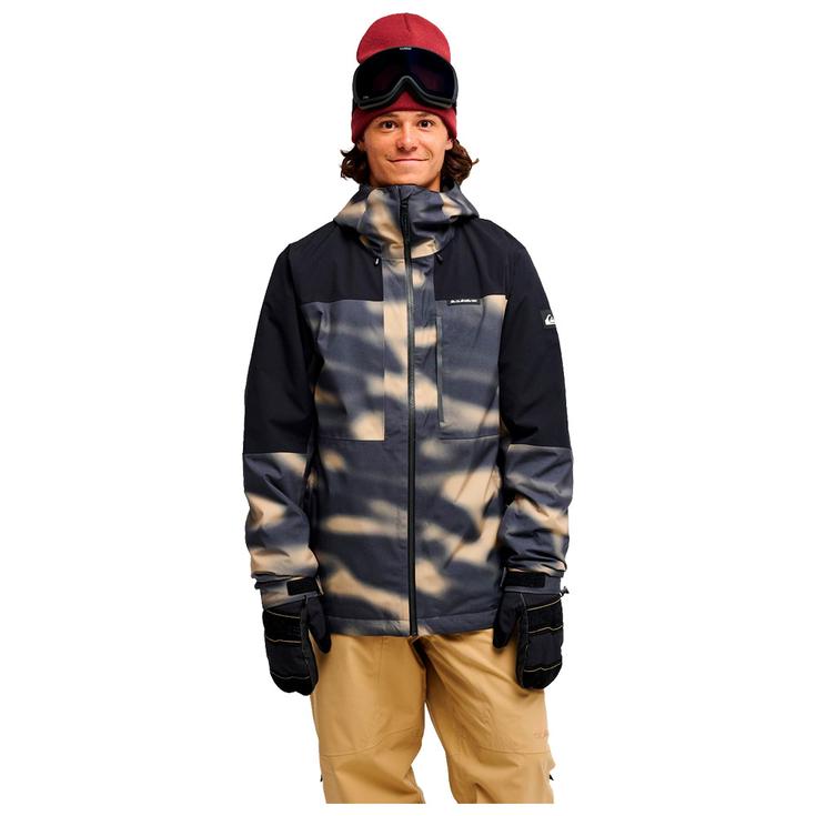 Quiksilver Blouson Ski Forever Stretch 20K Insulated Hypnozoom Grape Leaf Présentation
