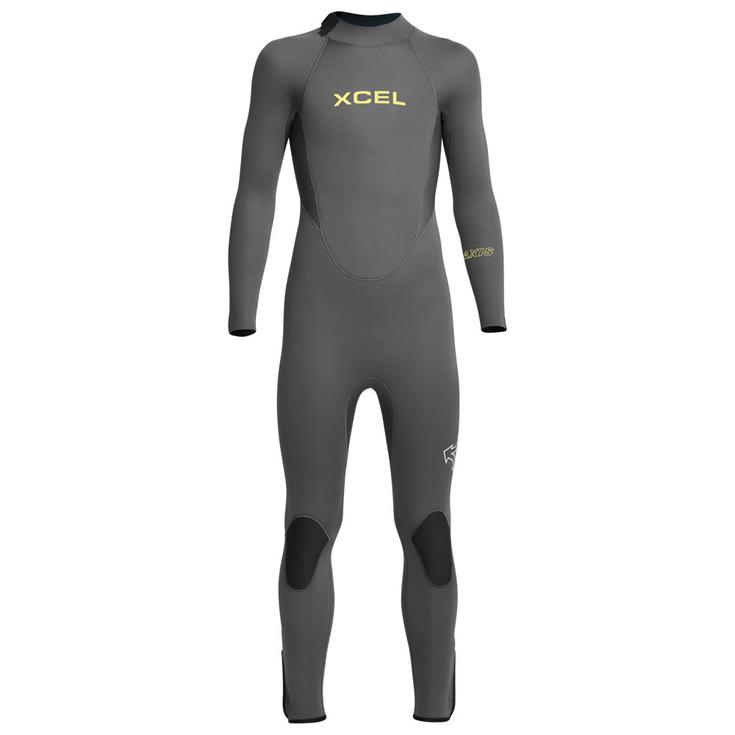 Xcel Combinaison Intégrale Axis Back Zip Full Wetsuit 3/2Mm Graphite Présentation