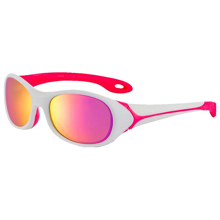 Cebe Lunettes de soleil Flipper Matte White Fuchsia Zone Blue Light Grey Pink Présentation