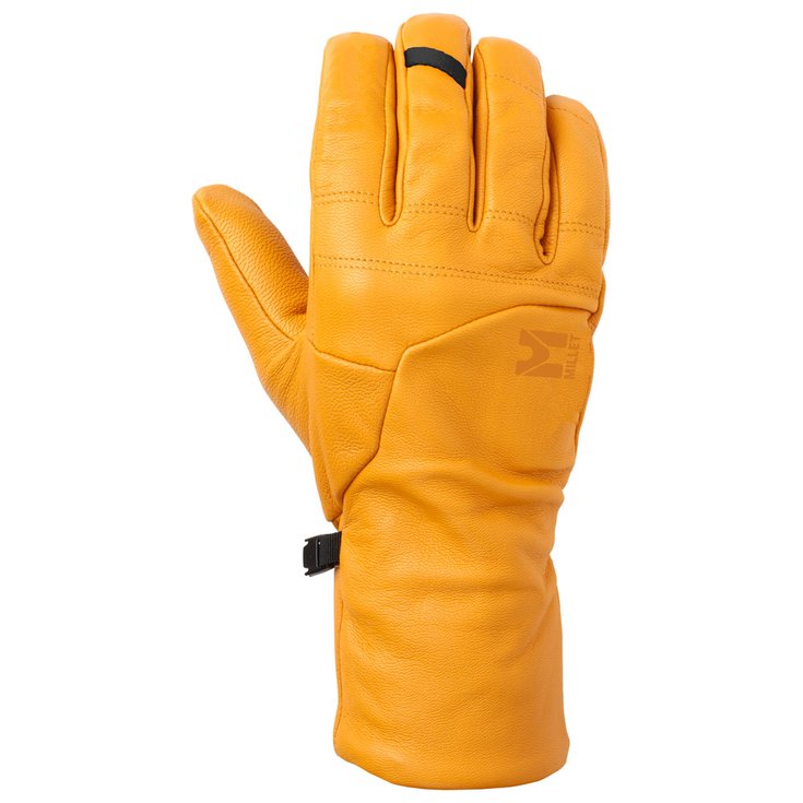 Millet Gant Leather Sherpa Glove Honey Mustard Présentation