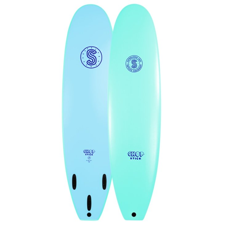 Softlite Board de Surf Chop Stick - Ice Blue / Menthol Profil