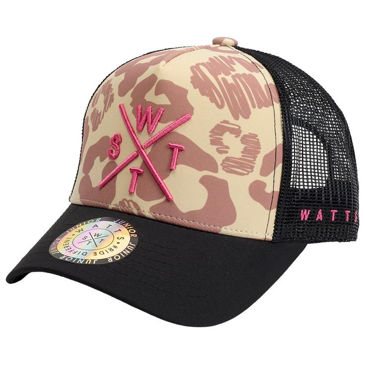 Watts Casquettes 2R-Tribe Junior Cap New Leopard Brown Présentation
