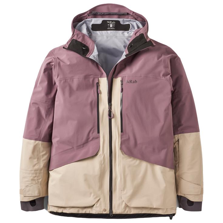 RAB Blouson Ski Bigline Dark Iris Dark Pebble Présentation
