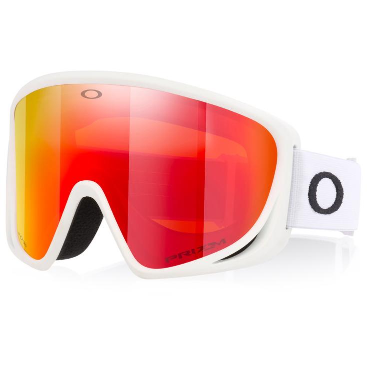 Oakley Masque de Ski Mont Scape M Matte White Prizm Torch Iridium Présentation