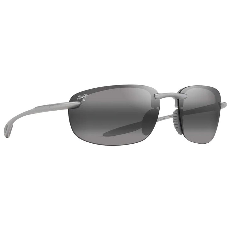 Maui Jim Lunettes de soleil Hookipa Ultra Metal Matte Silver Neutral Grey MauiUltra Présentation