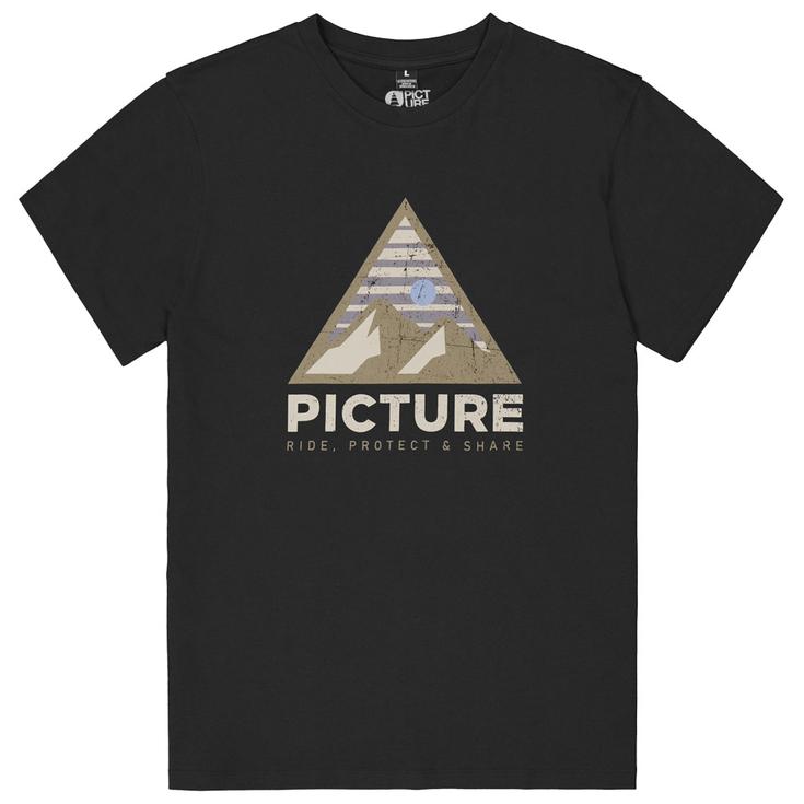 Picture Tee-shirt Authentic Black Présentation