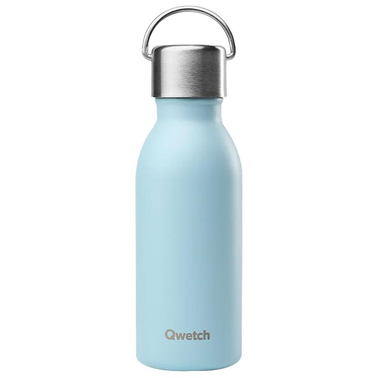 Qwetch Gourde Active 350 ml Matt Pastel Bleu Présentation