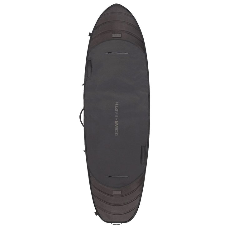 Ocean And Earth Housse Surf Quad Apex Fish/Short Travel Cover Black Présentation