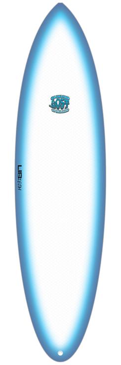 Lib Tech Board de Surf Lost Super Smooth Operator - 7.0" 
