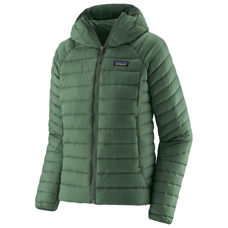 Patagonia Doudoune Down Sweater Hoody W's Canopy Green Présentation