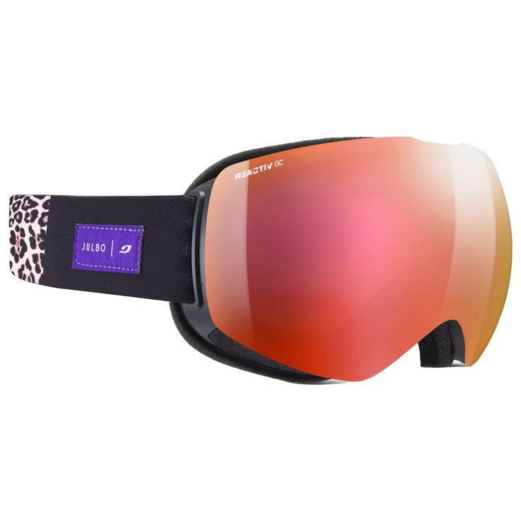Julbo Masque de Ski Shadow Panthère Noir Reactiv 2-3 Glare Control Présentation